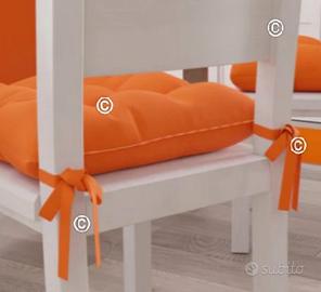 Set cuscini per sedie 6 pezzi