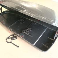 Box per tetto auto Helios 480 + barre portatutto