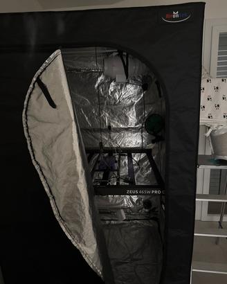 Grow box completa lampada led 465 w 1 20cm x 120cm