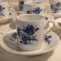 Set da caffè Richard Ginori fiori blu