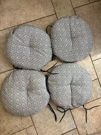 Cuscini sedia rotondi