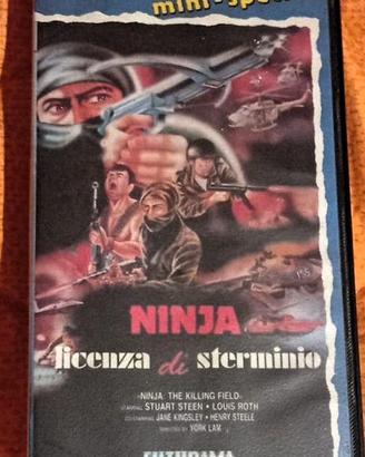 Vhs Ninja licenza di sterminio