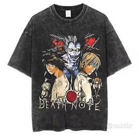 "T-Shirt Death Note – Grafica Anime Iconica