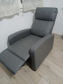 Poltrona NUOVA reclinabile automassaggiante