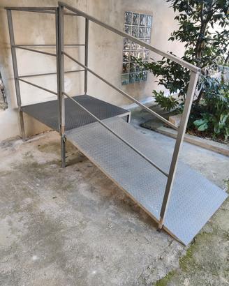 Rampa in ferro zincato 