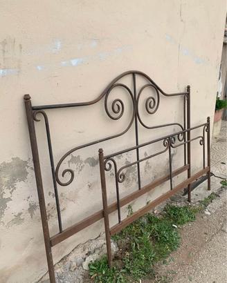 Letto in ferro battuto