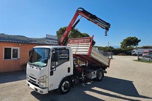 ISUZU 55 Ribaltabile + gru comandi in punta