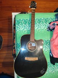 Chitarra acustica elettro acustica Takamine alta q