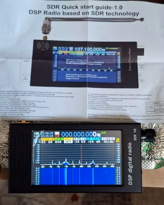 Ricevitore radio SDR 101 portatile DSP da 4,3 poll