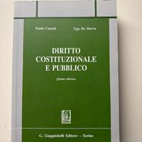 Diritto costituzionale e pubblico quinta edizione