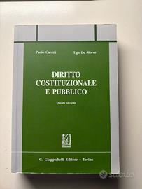 Diritto costituzionale e pubblico quinta edizione