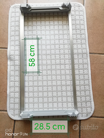 Telaio scolapiatti con vaschetta raccogli gocce