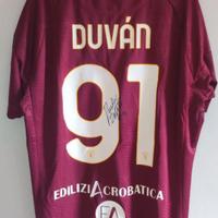 Maglia Torino calcio Zapata Duván autografata