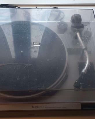 Giradischi Technics SL-303, funzionante, 33-45 gir