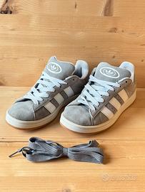 Adidas Campus O0s Grigie e Bianche - taglia 40