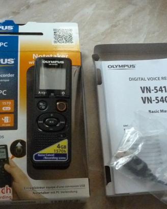 OLYMPUS REGISTRATORE VOCE DIGITALE VN-541PC