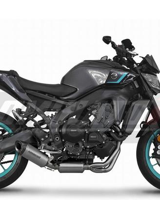 SCARICO COMPLETO HP8 TITANIO YAMAHA MT 09 / FZ 09 