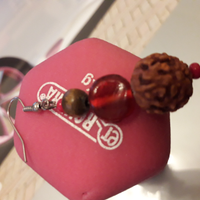 Mono orecchino perline