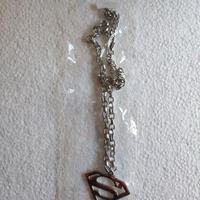 Collana in acciaio Superman