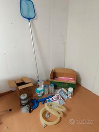 lotto attrezzatura per PISCINA
