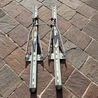 Coppia portabici tetto auto