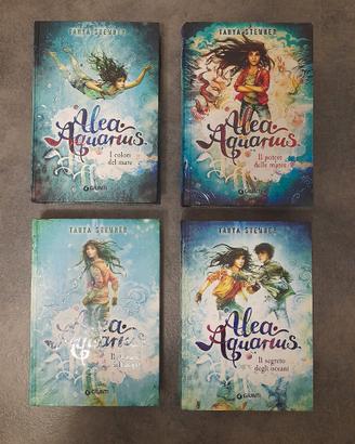 4 libri collana Alea Aquarius - Tanya Stewner 