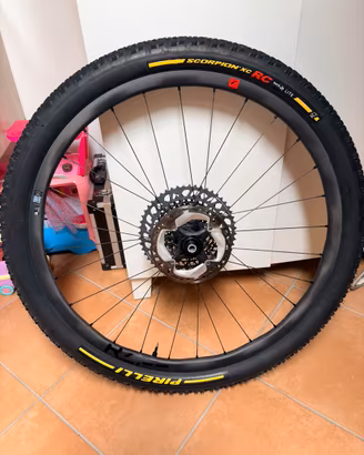 Ruote mtb fulcrum red zone carbonio