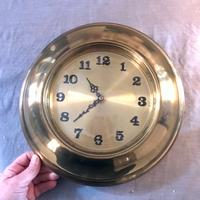 Orologio da parete in ottone