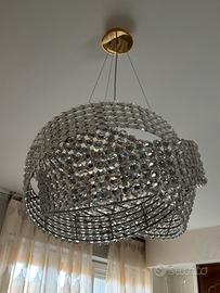 Lampadario in cristallo firmato ‘Marchetti ‘