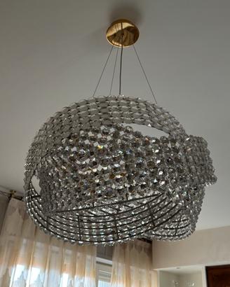 Lampadario in cristallo firmato ‘Marchetti ‘