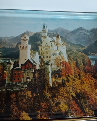 Vassoio paesaggio Vintage