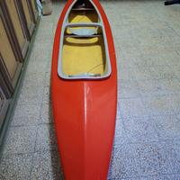 Canoa biposto in vetroresina