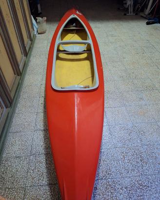 Canoa biposto in vetroresina
