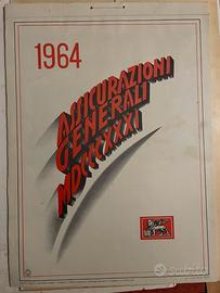 Calendario 1964 generali e Peruch