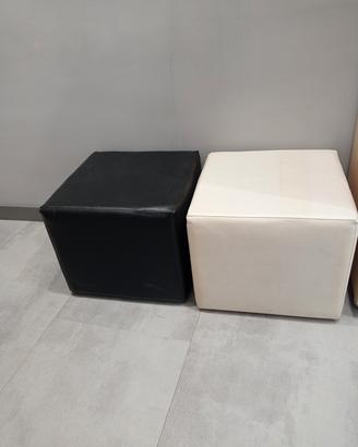 2 pouf comodino