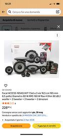 Casse hifi car upgrade