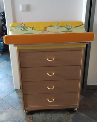 fasciatoio Foppapedretti con vasca lavabimbo 