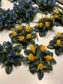 15 coroncine Pasqua fiori