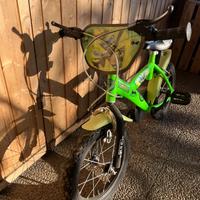 Bicicletta bambino 4-5-6 anni Dino Bike