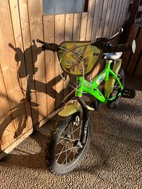 Bicicletta bambino 4-5-6 anni Dino Bike