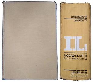 Vocabolario IL Castiglioni-Mariotti latino/italian