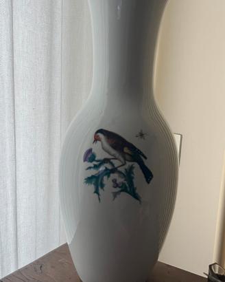Vaso Richard Ginori anni 70 con uccellino