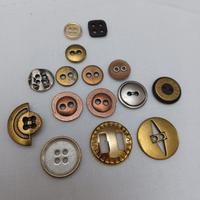 bottoni vintage in metallo 