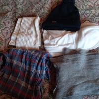Sciarpe, berretta, guanti