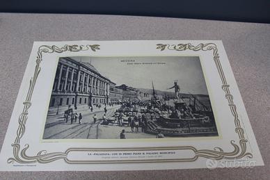 Foto antiche Messina Incorniciabili Antiquariato