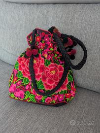 Borsa Secchiello fantasia 