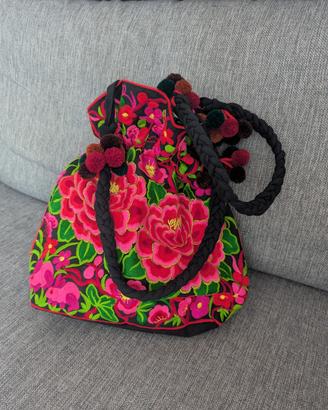 Borsa Secchiello fantasia 