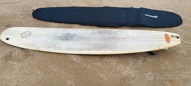 Longboard 9.6' con leash