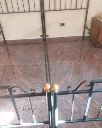 Letti singoli in ferro battuto