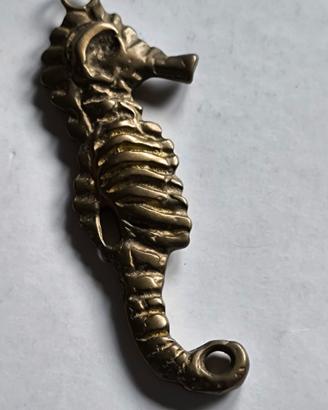 Ciondolo Pendente d'Epoca Cavalluccio Marino 